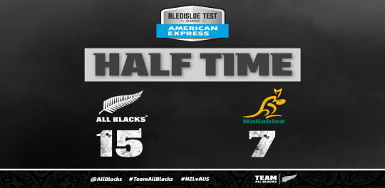 All Blacks v Wallabies Bledisloe Cup 